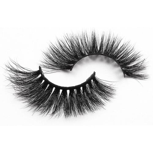 15mm 3D Real Mink Lashes Bulk Wholesale Natural Soft Fluffy Eyelashes Cruelty Free Custom Packaging Box and Private Logo