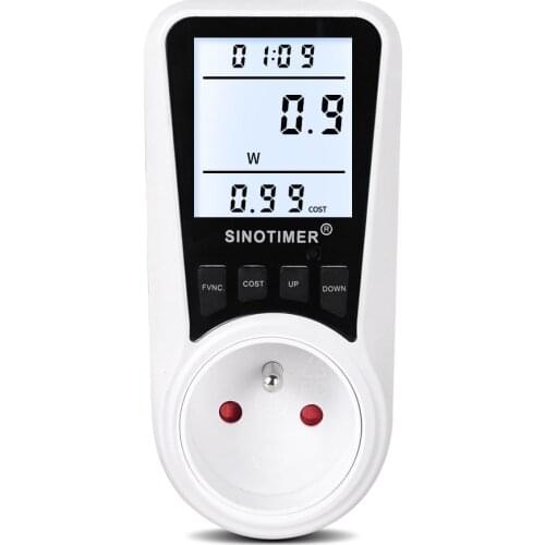 DDS109L Digital Energy Meter Wattmeter Monitoring Device Wattage Electricity Kwh Power Measuring Analyzer