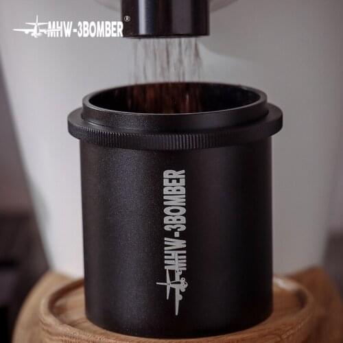 MHW-3BOMBER Coffee Dosing Cup Al-Alloy Powder Beans Storage Canister Barista Tools Coffee Machine Accessories