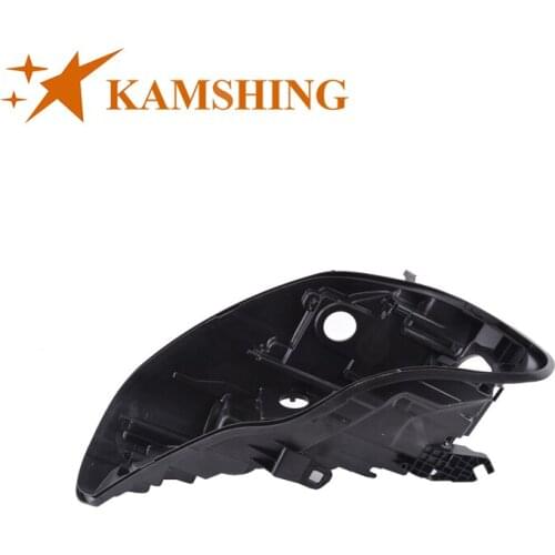 CAPQX For AUDI A6L C7 2013-2015 Front Headlamp Lampcover Headlight bottom Cover black Lampcover