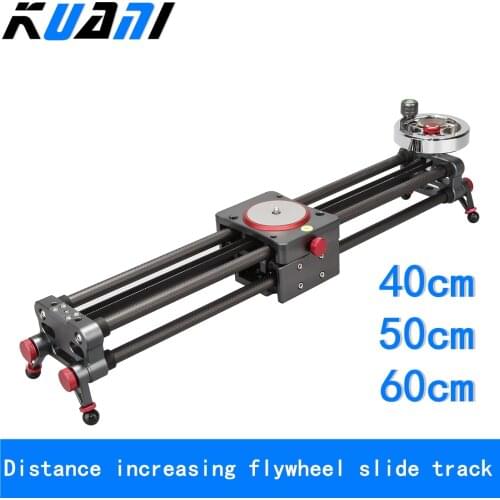 KUANI Distance increasing flywheel electric slide track photography single anti shake camera guide rail 1 order