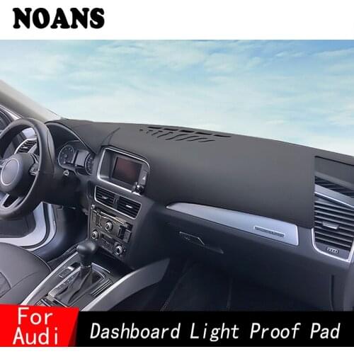 NOANS For Audi Q7 06-15 Q5 10-17 Q3 A8L A6L A4L A7 S7 A3 A1 Dashmat Dashboard Cover Sun Shade Car Styling Accessories