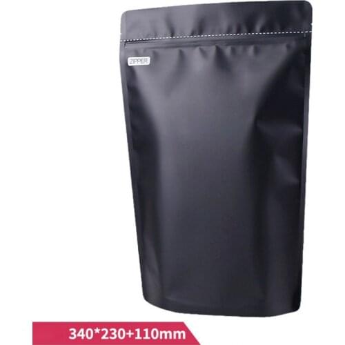 Aluminum Foil Self Sealed Packaging Bags Coffee Bean Biscuit Baking Self Adhesive Frosted Food Bag 50pcs/lot