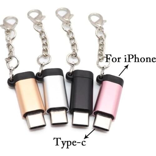 Adapter for iphone To Type C Adapter 8 pin To Usb c Splitter for IPhone Huawei P20 Pro Samsung Typec Charger Adapter