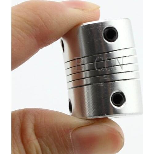 Stepper Motor 3D printer Flexible Coupling Coupler /Shaft Couplings 6mm*6.35mm flexible shaft coupler motorcoupling wholesale