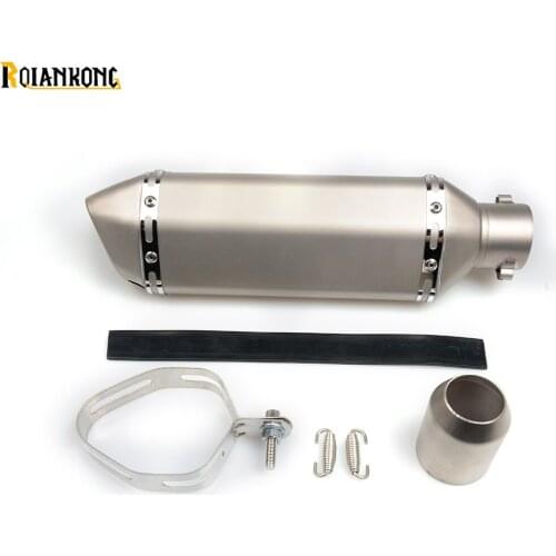 Dirt bike Inlet 51mm exhaust muffler pipe with 51/36mm For YAMAHA TTR YZ WR XT 125E 125L 250R 250X 450F 250F 250FX 426F 450FX