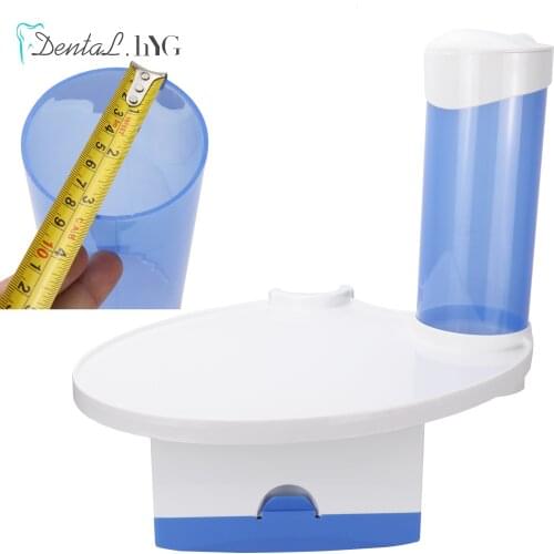 1 Pc Dentistry Parts Dental Chair Scaler Tray Placed Additional Units Disposable Cup Storage Holder with Paper Tissue Box