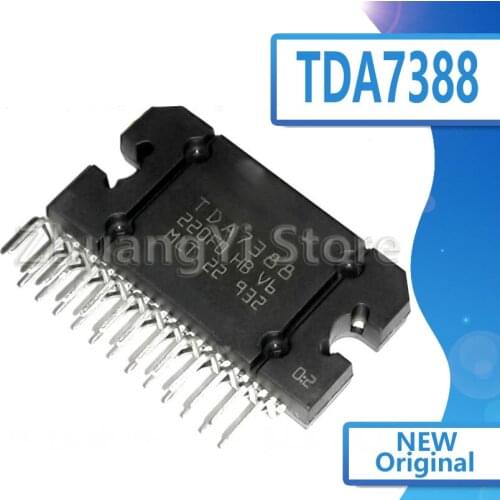 2pcs/lot TDA7388 ZIP25 TDA7388A ZIP 7388A ZIP-25 42W quad bridge car radio amplifier new and original