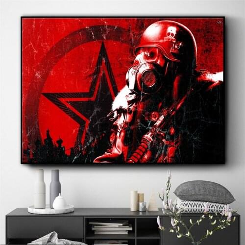 Metro Exodus 2033 Original Artwork Posters And Prints Canvas Art Wall Pictures for Bedroom Living Room Bathroom Office Home Deco