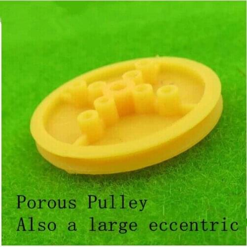 40PCS 36mm pulley model four-wheel drive DIY model toy gear wheel robot making large pulley wheel Free shipping