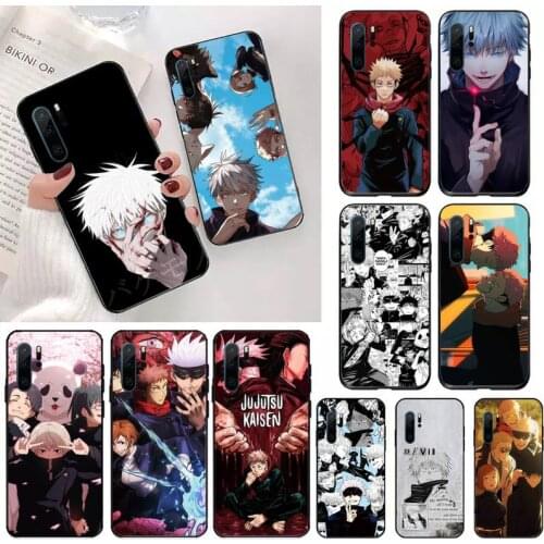 Jujutsu Kaisen Anime Phone Case For Huawei P20 P30 P40 lite Pro P Smart 2019