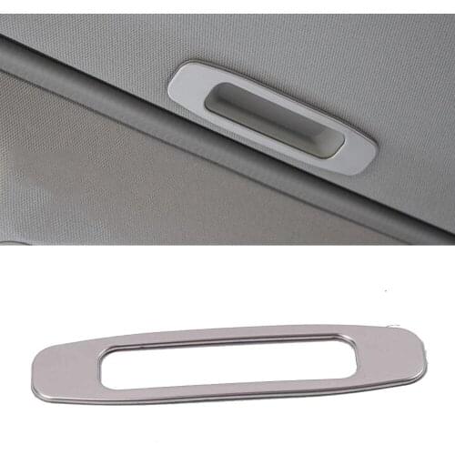 Hot Car Body Door Detector Inner Trims Stainless Sun Roof Skylight Roof Frame Lamp 1pcs For Toyota Corolla Altis 2014 2015 2016