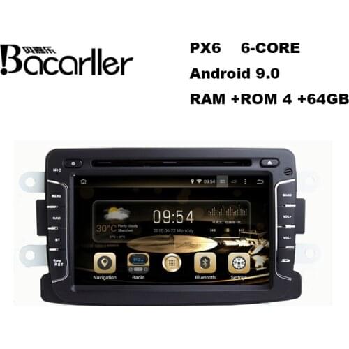 Car dvd player multimedia for Lada/ Xray/ Dacia/ Renault duster/ Captur/ Sandero/ Logan 2 with Canbus DSP Steer wheel control