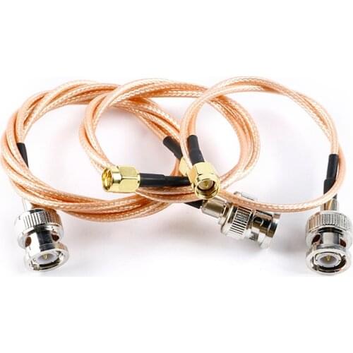 Cable SMA male to BNC RF adapter/connector 15-1m silver-plated RG316