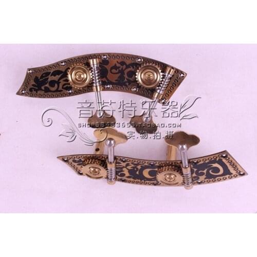 Quality bass string shaft double bass big bass rebec with flowers