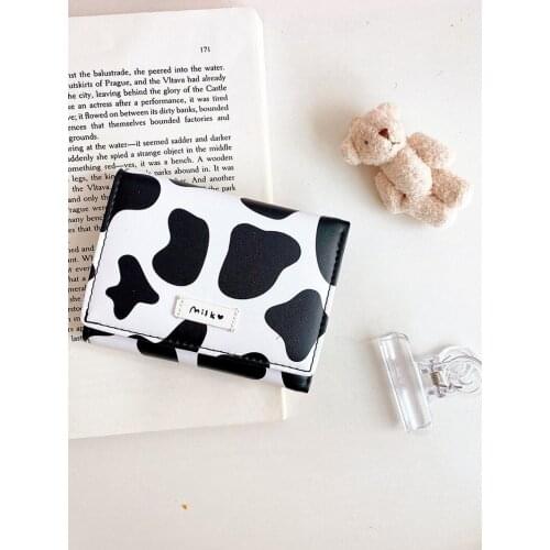 Short Wallet Student Foldable Snap Three-fold Card Bag Girl Wallet