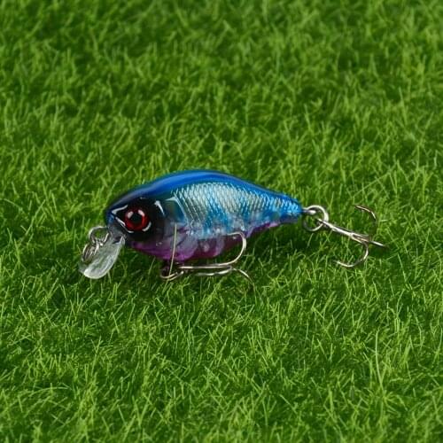 LINGYUE 1pcs Fishing Lures Artificial Make Quality Good Sinking Crank Bait 4cm/4g Carp Fishing Wobblers Lure 8# Hooks Pesca