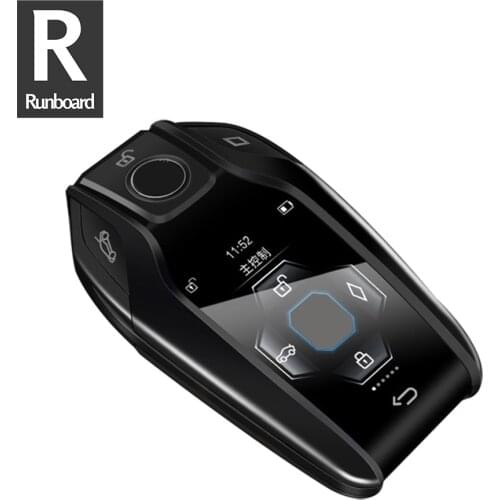 RUNBOARD Modified Boutique Smart Remote Car Key W/LCD Screen For BMW Mercedes-Benz Buick Audi Cadillac Lexus Ford Mondeo Mk4