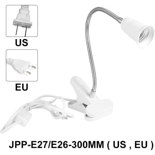 Desk Lamp E27 Base Multi-function Clip DIY Table Lamp Holder Adapter Replaceable Light Source led Table Lamp Head Grow Light
