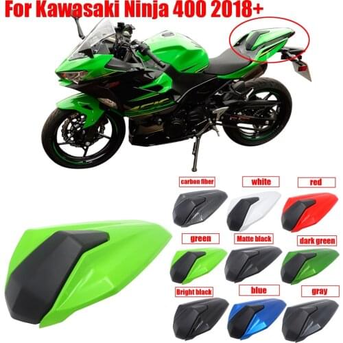 Motorcycle Rear Pillion Passenger Cowl Seat Back Cover Fairing Part For Kawasaki Ninja 400 2018