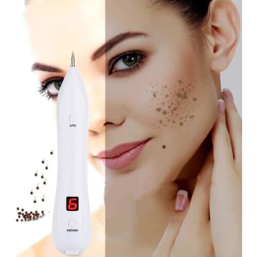 9 level LED Plasma Pen LED Lighting Laser Tattoo Mole Removal Machine Skin Tag Removal Freckle Tattoo Pore Blackhead Acne