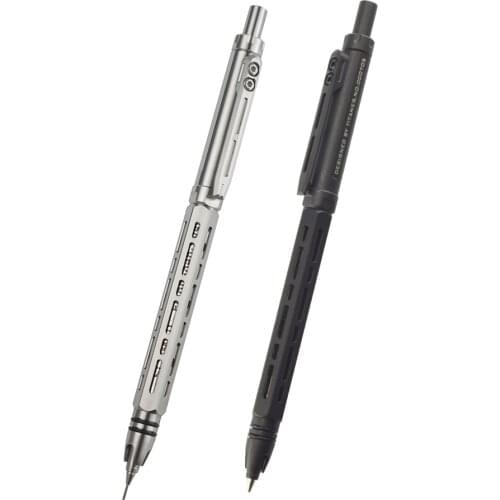 Presale Titanium Alloy Automatic Pencil Student Continuous Lead 0.5 Low Center Of Gravity Correction Grip 0.7 Drawing EDC