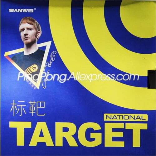 SANWEI TARGET NATIONAL Blue Sponge SANWEI Table Tennis Rubber Original SANWEI TARGET Ping Pong Rubber