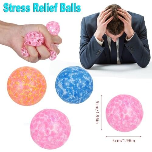 Stress Relief Balls Anti-Stress Squishy Ball Fidget Hand Exercise Decompression Squish Toys Squeeze For Kids Adults Gifts#p4