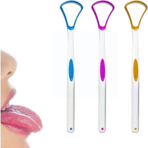 Tongue Scraper Tongue Cleaner Tongue Scraper Remove Tools Hygiene Tongue Care Brush Halitosis Scraping Oral Tongue Oral Coa S3U8