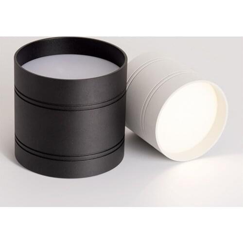 Dimmable LED Downlight 5736 Chip 12W 15W Black AC85-265V Ceiling Lamp 60° 9W 7W Natural White Home and Commercial Lighting