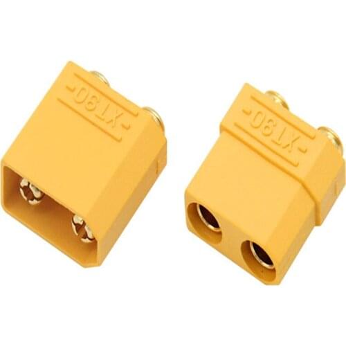 1sets/lot Plug socket model T plug copper-plated high-current pcb board welding