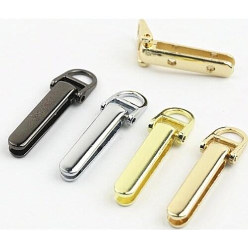 2pcs Metal Bag Side Edge Hang Buckle Fashion Zipper Connect Clasp for Leather Craft Bag Strap Belt Handle Shoulder Accessories