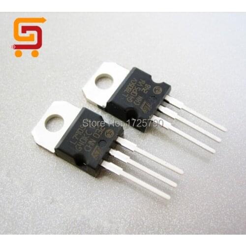 5pcs/lot ST L7805CV L7805 TO-220 IC 7805 Voltage Regulator Output 5v