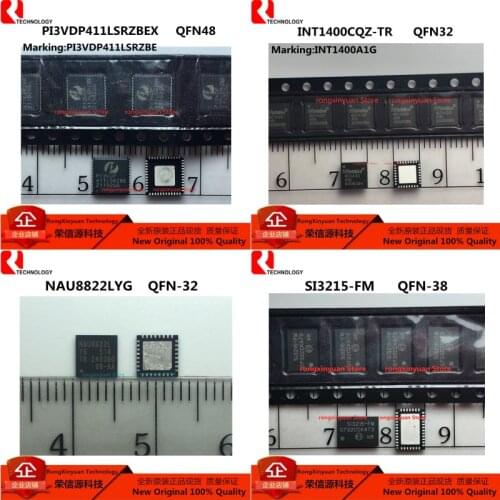 5pcs PI3VDP411LSRZBEX PI3VDP411LSRZBE PI3VDP SI3215-FM SI3215 NAU8822LYG NAU8822L INT1400CQZ-TR INT1400A1G INT1400 100% New