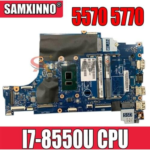 Akemy For Dell Inspiron 5570 5770 Motherboard I7-8550U 0V5DDM V5DDM CN-0V5DDM CAL60 LA-F114P 100% Tested