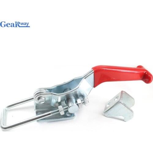GH-40341 Door Latch Toggle Clamp 900kg Holding Capacity Toggle Clamp for Woodworking Quick Release Hand Tool Clamp