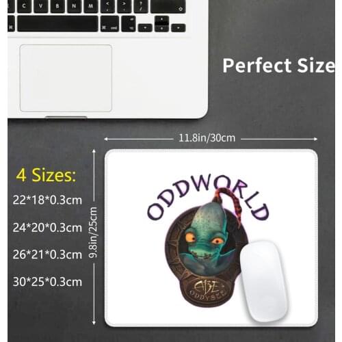 Abes Oddworld Mouse Pad DIY Print Abes Oddworld Abe Abes Abes Exodus Oddysey Hello Follow Me Teleport