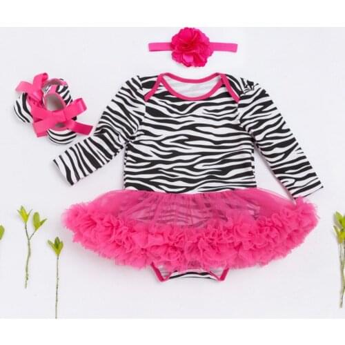 Hot Baby Girl Clothes Sets 1st Birthday Flower Outfits Infant Newborn Clothing Set Romper Lace Tutu Toddler Shoes New Baby Suits