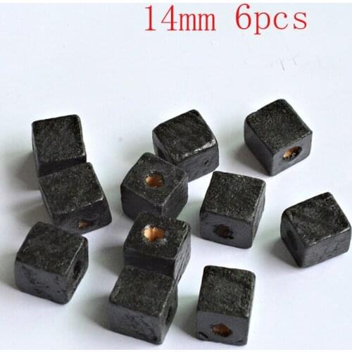 FLTMRH Natural Wood Beads Square Jewelry For Baby DIY Kids Toys&Pacifier Clip Spacer Beading Wooden Beads