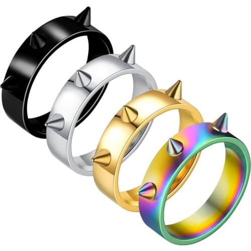 2021 New Self-Defense Ring Portable Finger Weapon Survival Outdoor Emergency Glass Broken Punk Ring Protector Fashion Jewelry