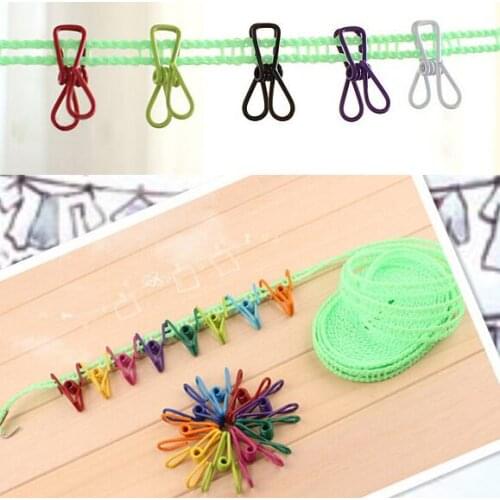 New Arrive Colorful Metal Binder Clips Paper Clip Bag Clip Hanger Sealer Color Random 5.5 cm