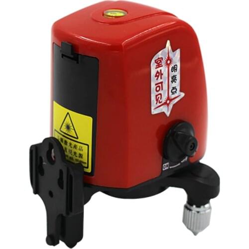 ACUANGLE A8826D 360 degree self-leveling Portable mini Cross Red Laser Levels Meter 2 line 1 point 635nm Leveling Instrument