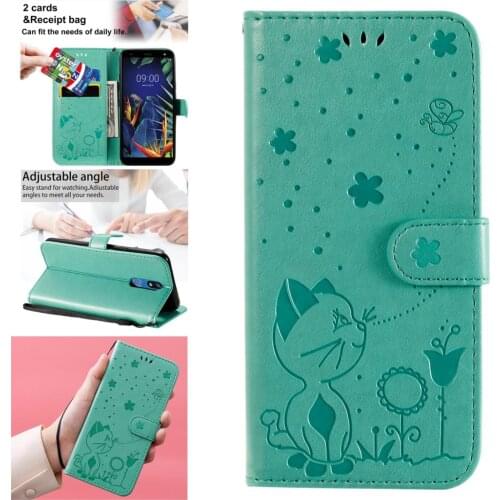 Luxury Plastic Cases For LG K92 5G Cool Csse LG K40 K10 2017 2018 K42 K40S K41S K22 Plus K8 K61 K12 PU Leather Book Phone Cover