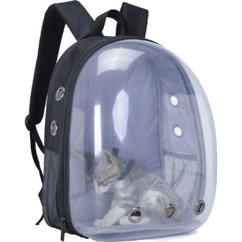 Cat Backpack Carrier Bubble Bag Small Dog Backpack Carrier Space Capsule Pet Carrier Travel Carrier Waterproof Breathable