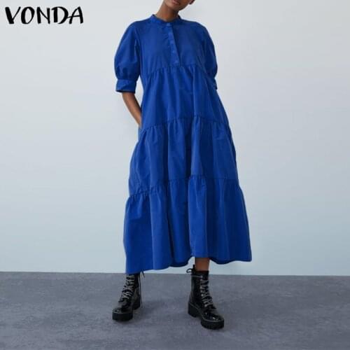Женские короткие рубашки VONDA China At AliExpress