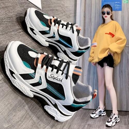 Fashion 2021 Designers Mesh Breathable Running Shoes Women Summer Outdoor Walking Shoes Woman Sneakers Ladies Jogging Footwear