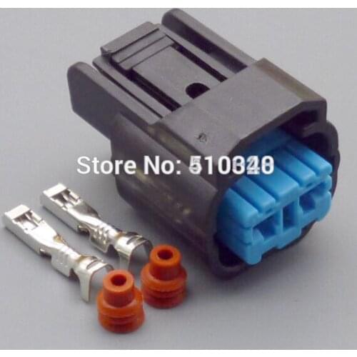 1set 2mm 2 hole Automotive Connectors car connector jacket with Terminal plug