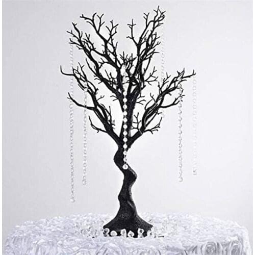 12pcs)Wedding Table Centerpiece Handmade acrylic Candelabra Black Color qq496