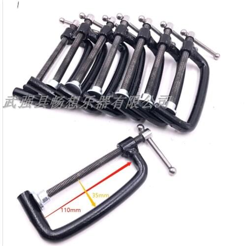 16pcs Carbon steel cello rib G-style glue clamps