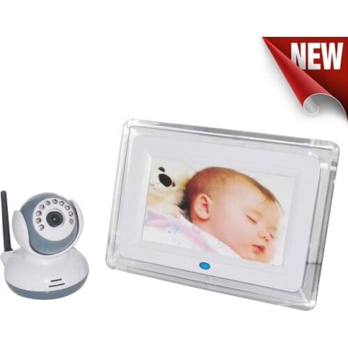 7 Inch LCD Display 2.4Ghz Wireless Baby Monitor Wireless Two Way Intercom